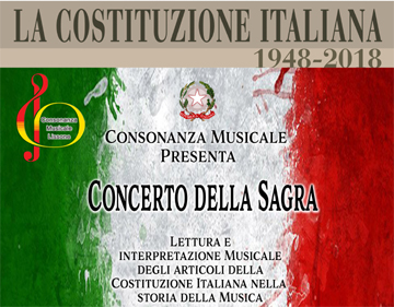 particolare locandina Concerto della Sagra