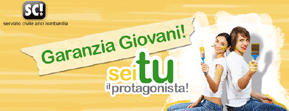 Porzione di locandina Garanzia Giovani