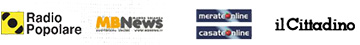 loghi LIFEGATE, il Cittadino; merateonline - casateonline; MBNews;