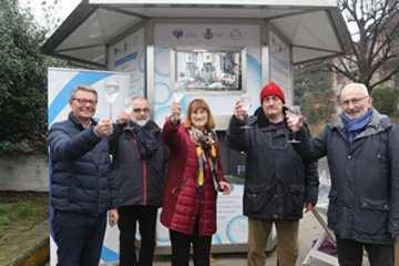 Lissone - Inaugurata la nuova Casa dell'acqua di Santa Margherita