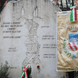 Immagine monumento alle Vittime delle Foibe - Lissone