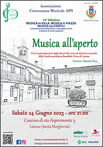 Lissone - miniatura locandina Musica all'aperto