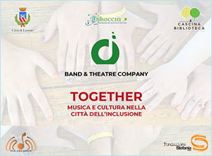 Lissone - frammento locandina Together -  Musica e cultura nella città dell'inclusione