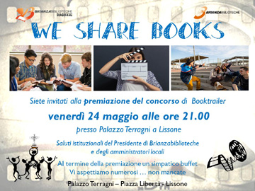 locandina We Share Books 2019