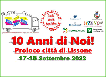 Comune di Lissone | icona Viva Città Viva 2022 - 10 anni di noi! Proloco città di Lissone