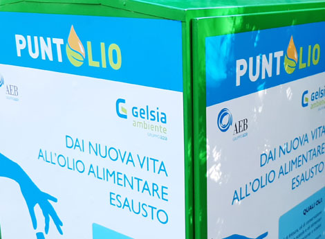 Lissone - icona PUNTOLIO - Raccolta dell'olio alimentare esausto
