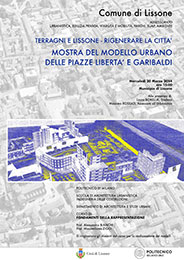 Lissone | miniatura locandina  locandina mostra "Terragni e Lissone - Rigenerare la città"