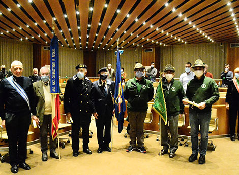 Immagine conferimento cittadinanza onoraria a Milite Ignoto