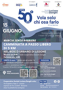 miniatura locandina "Marcia senza Barriere" 15 giugno 2024 