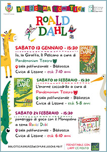 Lissone - miniatura locandina Roald Dahl