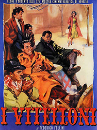 immagine locandina film "I vitelloni"