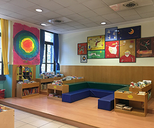 Biblioteca Civica, angolo lettura per bambini