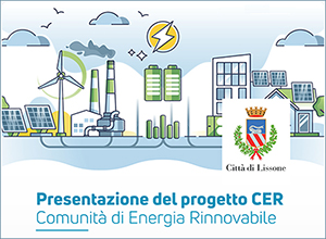 Comune di Lissone - particolare volantino evento Presentazione del progetto CER