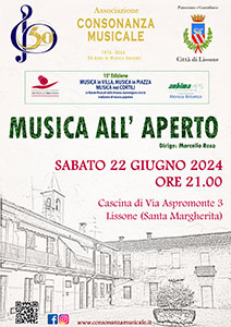 Lissone | miniatura locandina  Musica all'aperto