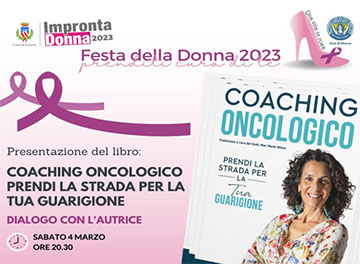 Lissone | Impronta Donna 2023 | frammento locandina coaching oncologico