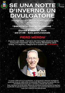 Lissone - miniatura locandina Se una notte d'inverno un divulgatore - Piero Meroni