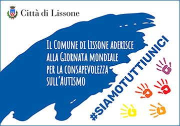 Lissone aderisce alla Giornata Mondiale della Consapevolezza dell'Autismo 