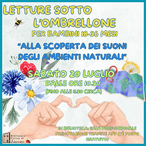 Comune di Lissone | Letture sotto l'ombrellone 2024