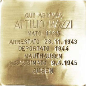 Lissone - Giorno della Memoria 2020  Attilio Mazzi