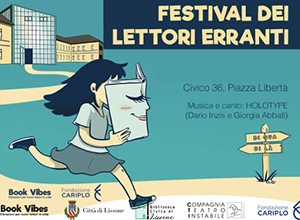 Lissone - frammento locandina festival dei lettori erranti