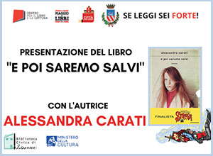 Comune di Lissone | Particolare locandina  "e poi saremo salvi" di Alessandra Carati