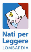 Logo Progetto "Nati per leggere" Lombardia