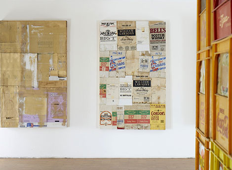 Installazione di Flavio Favelli
