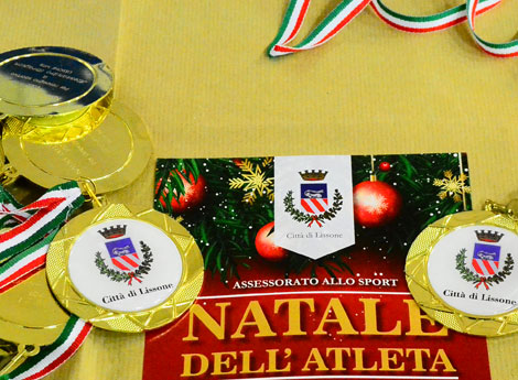 Lissone | medaglie Natale Atleta 