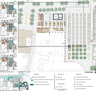 Rendering Piazza Libertà