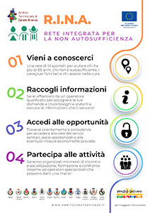 Lissone - miniatura locandina Sportello di prossimità R.I.N.A. – Rete Integrata per la Non Autosufficienza - Ambito di Carate Brianza