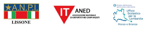loghi A.N.P.I. Lissone | IT ANED Associazione Nazionale Ex Deportati nei Campi Nazzisti | Ufficio Scolastico per la Lombardia