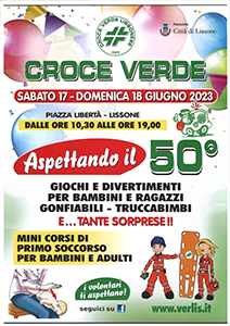 Lissone - miniatura locandina Croce Verde - aspettando il 50°