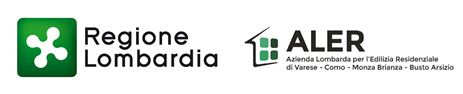 loghi Regione Lombardia  | ALER Azienda Lombarda per Edilizia Residenziale di Varese, Como, Monza Brianza, Busto Arsizio