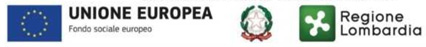 loghi Unione Europea fondo sociale europeo - Regione Lombardia