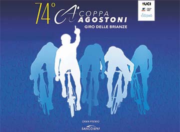 particolare manifesto 74° Coppa Ugo Agostoni - Giro delle Brianze 