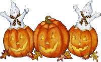 tre zucche di halloween