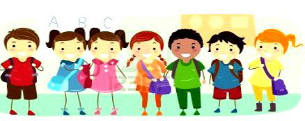 disegno bimbi a scuola