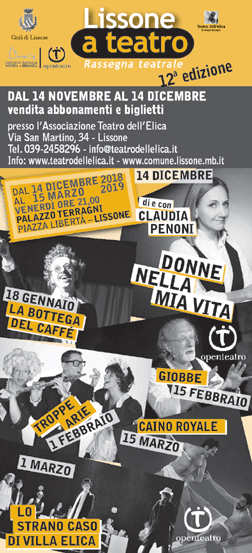 locandina  "LISSONE A TEATRO"  12^ed.