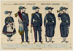 vivandiere - uniformi