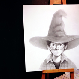 disegno harry Potter