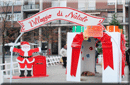 Icona porzione foto villaggio di Natale