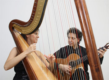 Icona chitarra e clarinetto