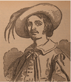 Renzo in un'illustrazione di una vecchia edizione del romanzo
