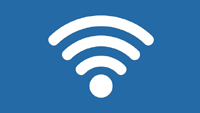 Clip connessione wifi vettoriale