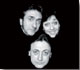 Fotografia ritraente il trio Alzati-Colina-Betti