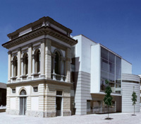 Immagine prospettica Museo d'arte contemporanea