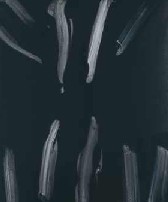 Immagine dell'opera "Intimisto" 2005 Gommalacca e anilina su alluminio, cm 127,5 x 101