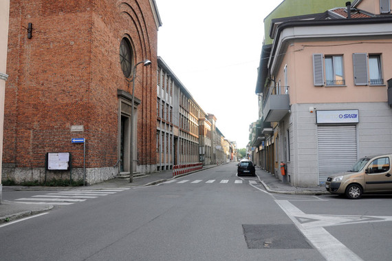 Via Oratorio, oggi via Don Colnaghi