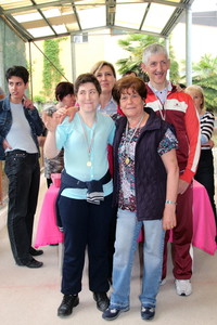 Carmela e Luigi con Maria.