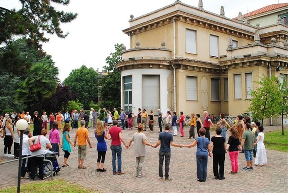 Un momento della danza